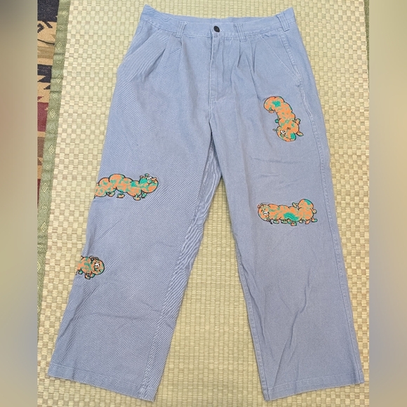 Brand Dead Worms Wide Leg Trousers Men's Size Medium